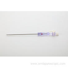 Purpose of the single-use blow needle